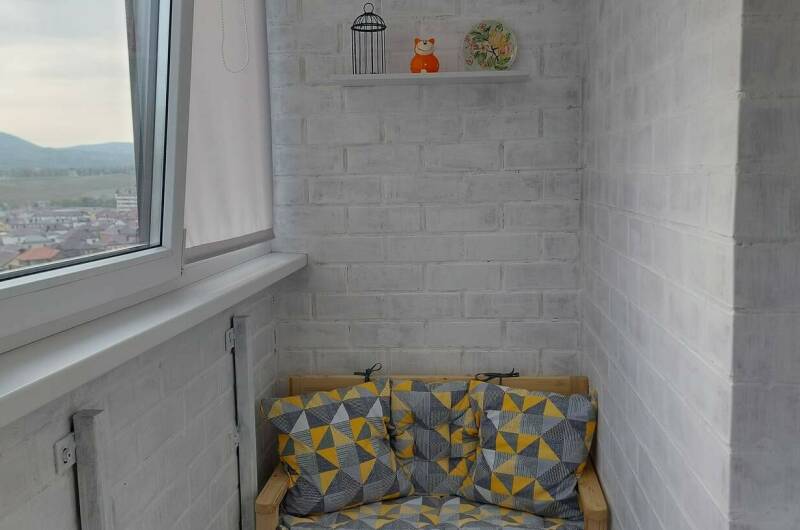 Классная квартира с видом на море и горы