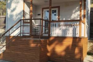 Изображение Деревянный домик у озера Абрау #4